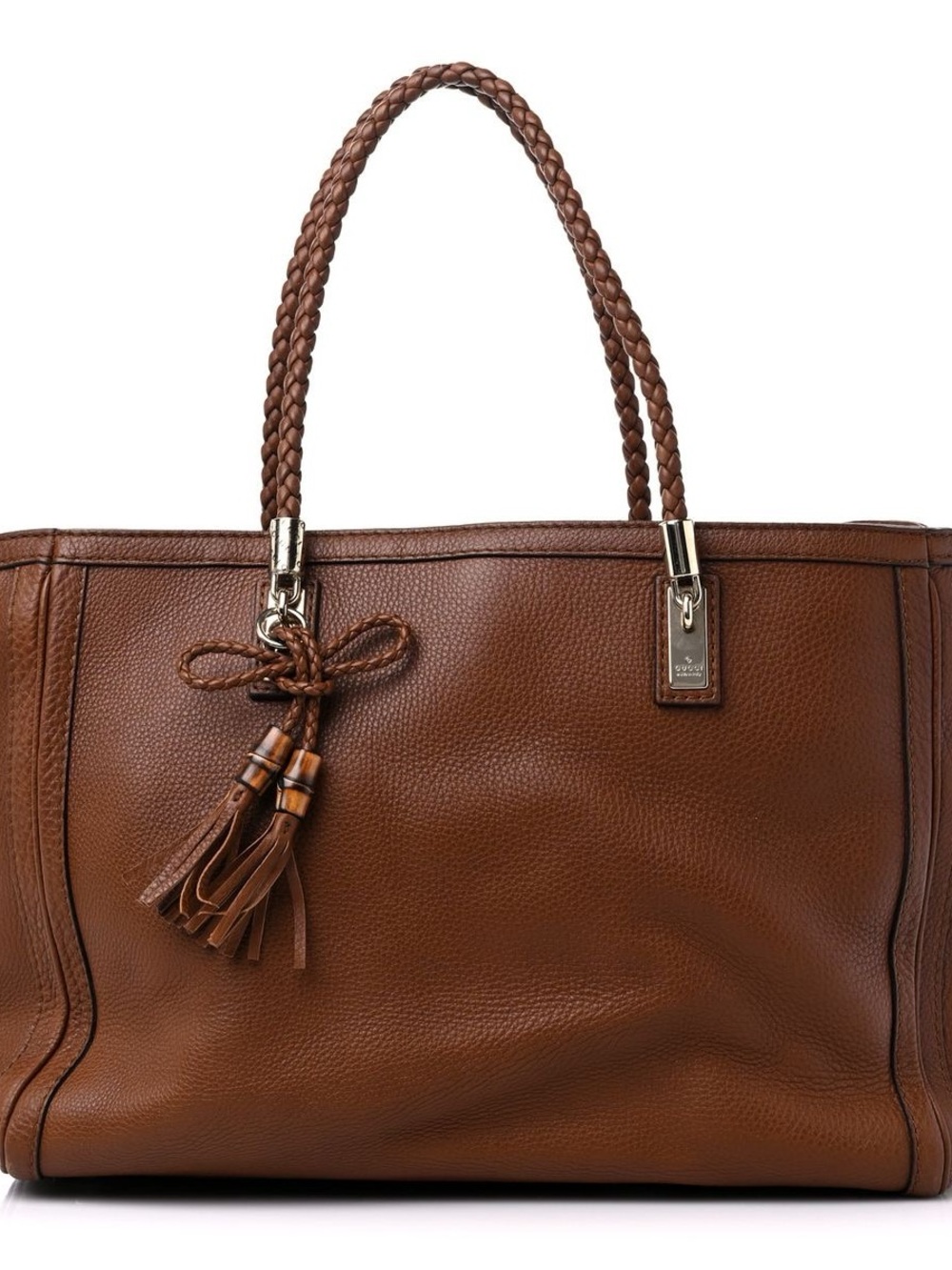 GUCCI Cellarius Calfskin Medium Bella Tote Cuir